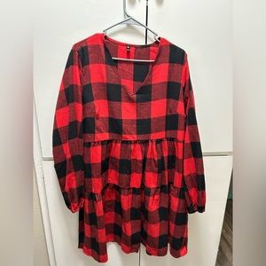 Plaid dress